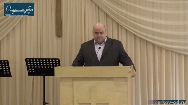 Проповедь "Духовный сон." Церковь "Открытая дверь" смотреть онлайн