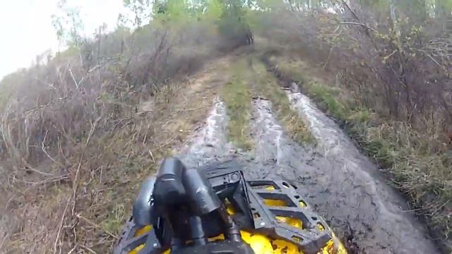 Outlander Max 1000 XT-P First Mud Ride