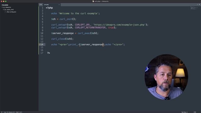 PHP + curl - A Simple example of how to use cURL смотреть онлайн