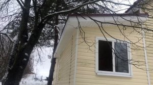 Каркасная пристройка к #дому своими руками в Ленинградской области. Пристройка в деревне.