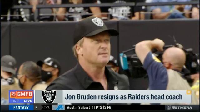 DeAngelo Hall STRONG REACT Jon Gruden resigns as Raiders head coach смотреть онлайн