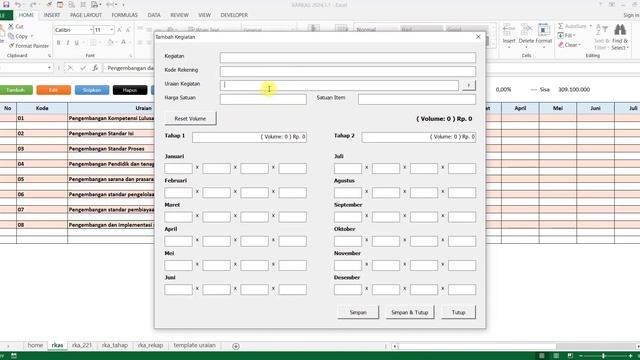 XARKAS 2024.1.1- Excel Aplikasi Rencana Kegiatan Dan Anggaran Sekolah смотреть онлайн