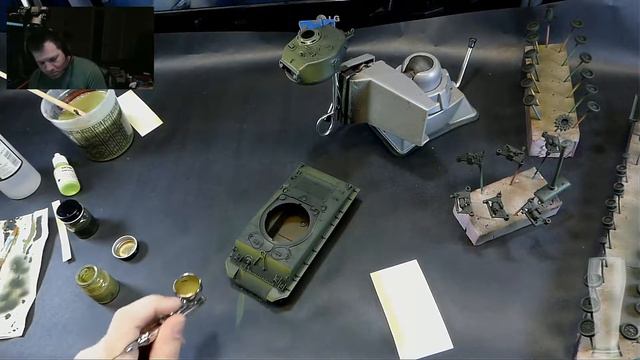 Modeler Mentor Live Stream #5 ! M4A3E8 Sherman Tank from movie Fury смотреть онлайн