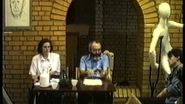 Абрам Ильич Рейтблат на Первых Банных чтениях (1993 год) смотреть онлайн