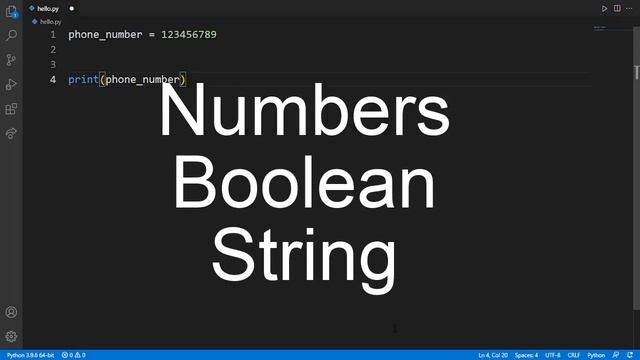 What is variables? | Python Crash Course in Tamil (pt-9) смотреть онлайн