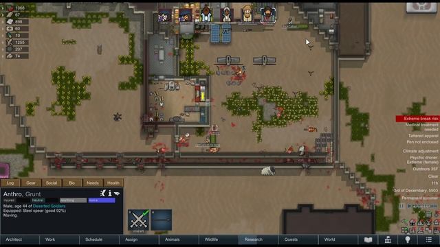 The Deserted Soldier - Epilogue|| A 500% Threat RimWorld Story смотреть онлайн