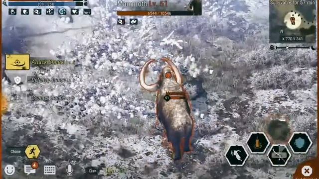 Durango Wild Lands CBT: Mammoth hunt single player with two-handed knife in 96 seconds смотреть онлайн