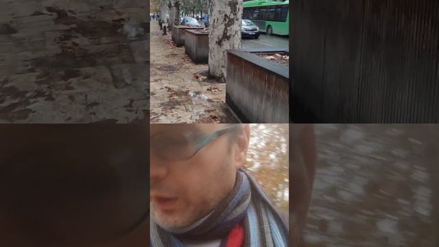 Грузия. Тбилиси. Продолжаем гулять под дождем. смотреть онлайн