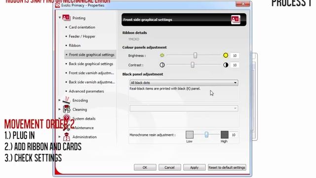 Ribbon Snapping Or Mechanical Errors - Evolis Tech Guide