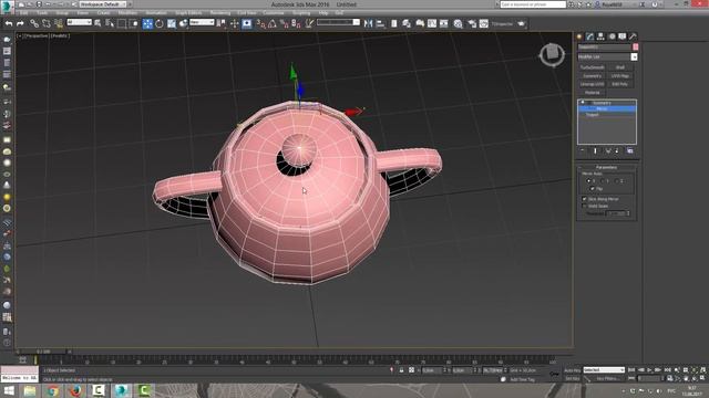 3DS MAX Модификаторы Symmetry