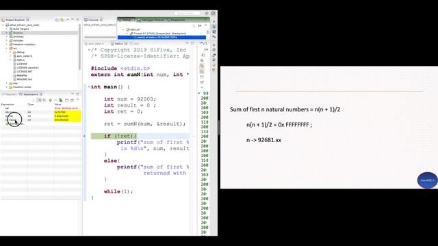 RISC-V Implementing loop in assembly and overflow concept смотреть онлайн