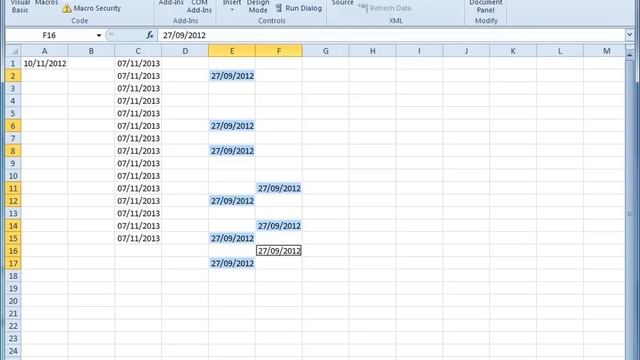 Build a Pop-up Calendar for Excel #1 смотреть онлайн