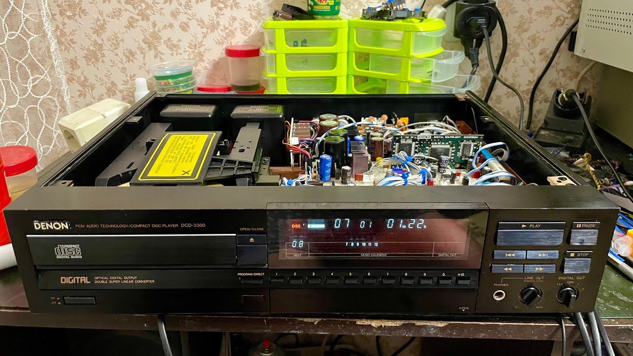 Denon dcd-3300 проофилактика. Часть 3 смотреть онлайн