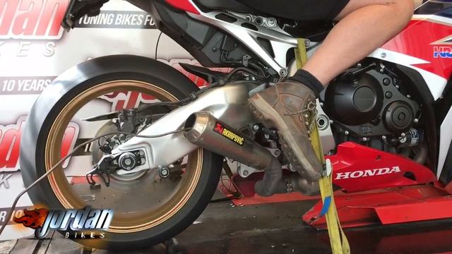 Jordanbikes- CBR1000RR Fireblade SP 2016 ECU REMAP on our Dyno смотреть онлайн