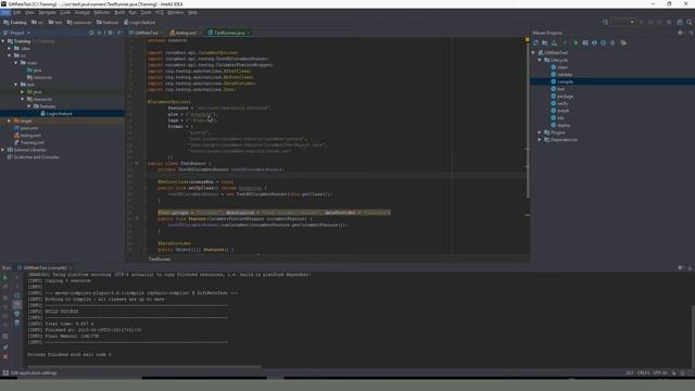 Selenium WebDriver with Cucumber, PageObject, TestNG, Reporting, Java, Junit Assertion смотреть онлайн