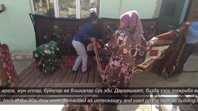 Возрождение Нуратинского ковроткачества в селении Лянгар смотреть онлайн