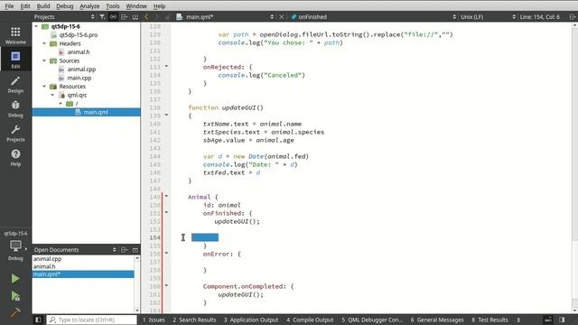 QML Object Serialization - Qt 5 Design Patterns смотреть онлайн