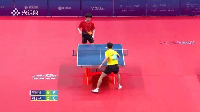Wang Chuqin vs Liu Dingshuo | MS 1/2 | 2021 Chinese National Games смотреть онлайн