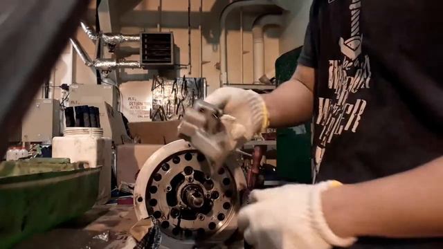 How_to_disassemble_auto_filter_of_Auxiliary_Engine_WARTSILA_GENERATOR