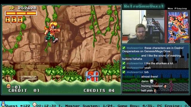 Quest #122: Spinmaster [Neo Geo AES] Playthrough смотреть онлайн