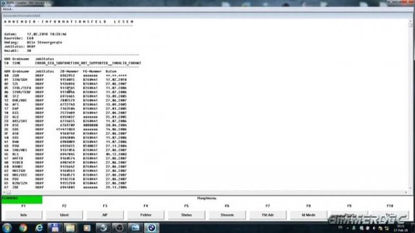 Прописываем Б.У. SGM-SIM на BMW E60 535d (модуль подушек безопасности)