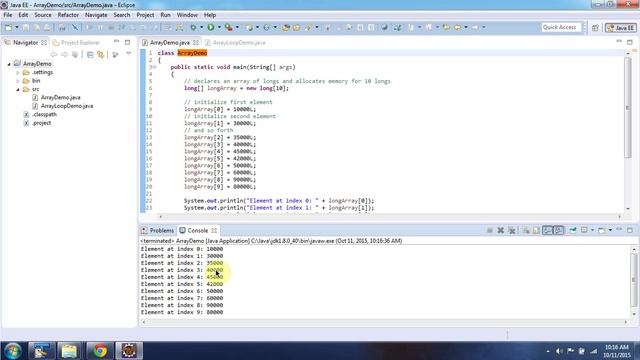 How to store long values in Java Array? | Java Array (long values) | Java Tutorial смотреть онлайн