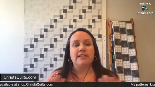 Christa Quilts Live Quilt Chat 5/18/2020 смотреть онлайн