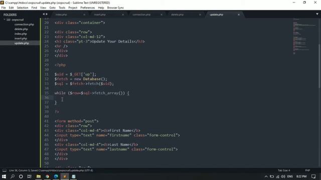 CRUD Operation using PHP OOPS part - 2 смотреть онлайн