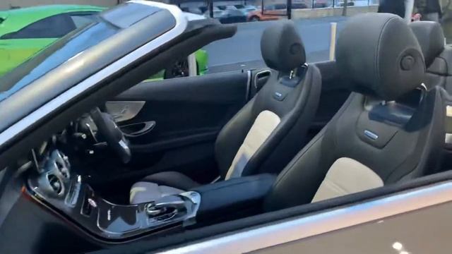 MERCEDES-BENZ C CLASS 4.0 C63 V8 BiTurbo AMG (Premium) Cabriolet SpdS MCT (s/s) 2dr