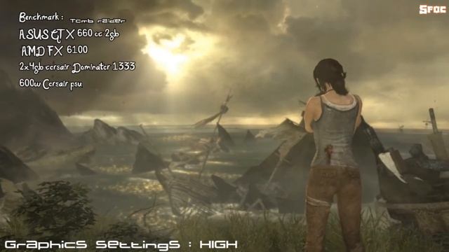 Tomb Raider Benchmark 2013 - Amd fx-6300 & Asus Gtx660 oc 2gb смотреть онлайн