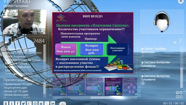 Презентация от 27. 05. 2015 Сообщество ВИП Вендо