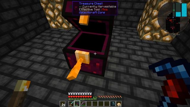 Прохождение сборки Minecraft A Future in Space - #12 Лунный Данж и Новая ракета смотреть онлайн