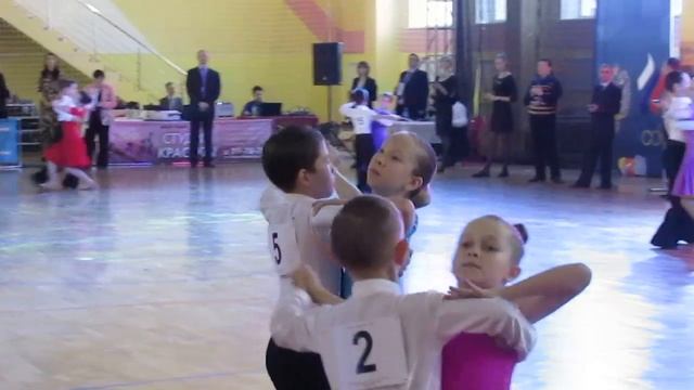 Бальные танцы. Дети. Медленный вальс. 15.11.15 смотреть онлайн