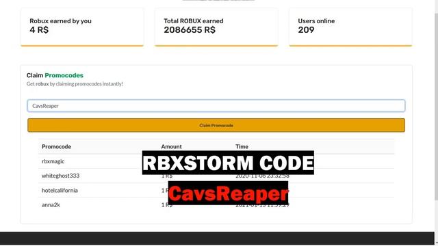 *ALL NEW* 5 PROMO CODES FOR (RBLX.LAND,CLAIMRBX,RBXSTORM) *May 2021*