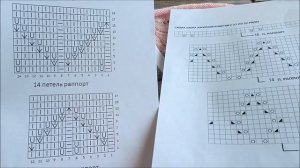 ✔ ? КРАСИВЫЕ И ПРОСТЫЕ УЗОРЫ ✔ СХЕМЫ ?  КРУГЛАЯ КОКЕТКА СВЕРХУ