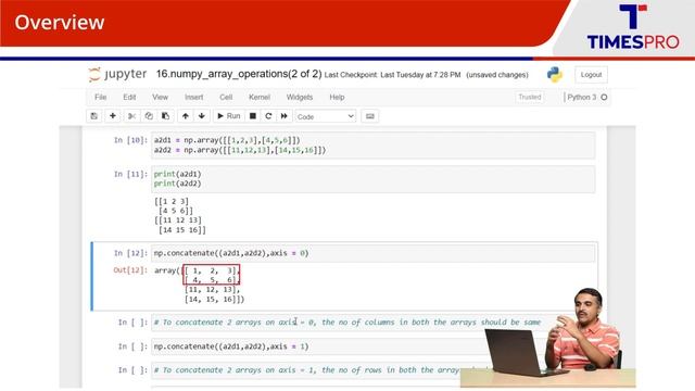 Numpy Array Operations: Part 2 | Free Course | TimesPro смотреть онлайн