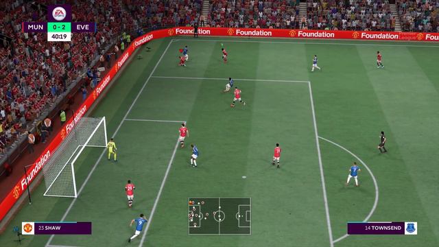 FIFA 22 PS4 Old Gen l Manchester United vs Everton Gameplay HD 1080p смотреть онлайн