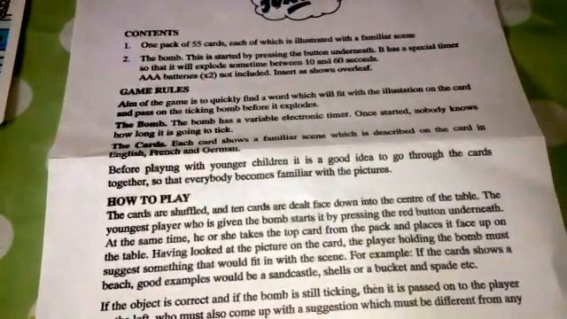 PASS THE BOMB JUNIOR GAME RULES INSTRUCTIONS HOW TO PLAY CHILDRENS / KIDS VERSION смотреть онлайн