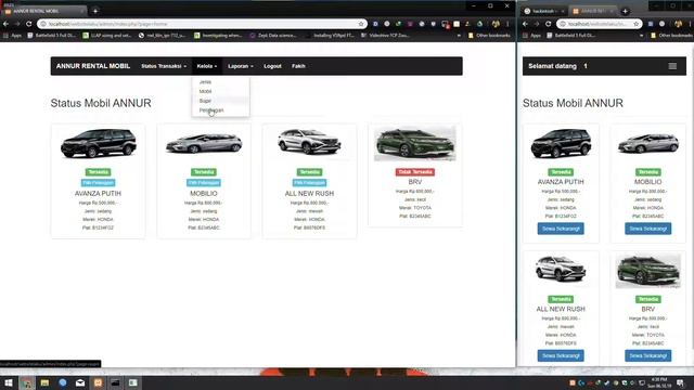 Source Code Aplikasi Web Rental Mobil Sewa Pinjam Barang PHP Mysql Database Native Terbaru 2020 V2. смотреть онлайн