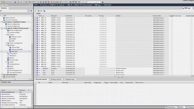 WinCC Professional test for connections to 40 OPC DA Servers смотреть онлайн