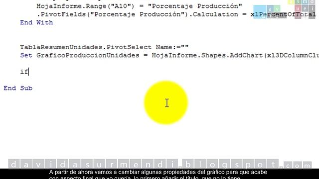 Curso Práctico Programación VBA Excel 2007: Crear Gráficos. Sesión 12. Vídeo 1 de 1. смотреть онлайн
