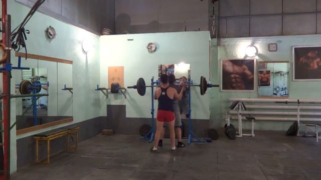 Front squat 286 Pounds/Фронтальный присед 130 кг смотреть онлайн