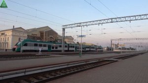 Из Гомеля в Гродно на поезде №631. В уютном купе через всю Беларусь. ЮРТВ 2019 #394