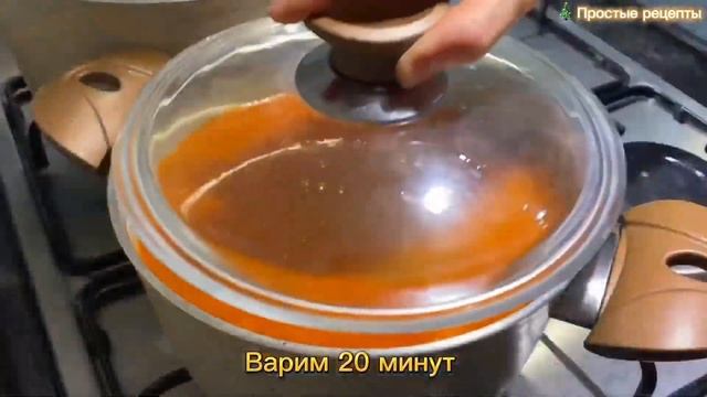 Hearty soup for every day! Subtitles. ASMR смотреть онлайн