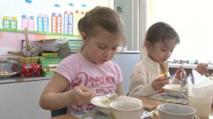 Обед в садике