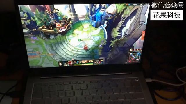 Xiaomi MI Notebook Air 13.3 LOL Game Test Review смотреть онлайн