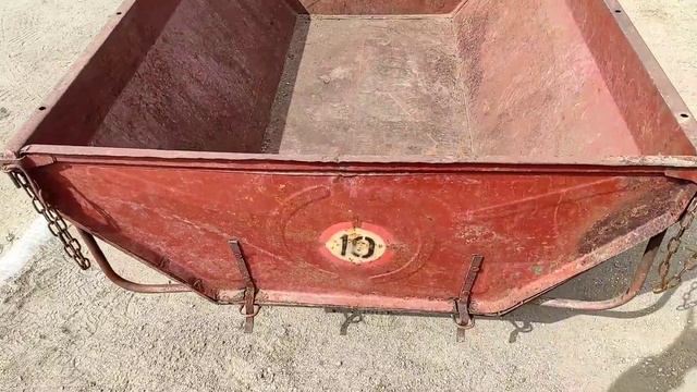 Прицеп ПХ-05. Для мотоблока МТЗ. смотреть онлайн