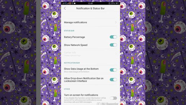 How to enable in your mobile internet speed show.MB/kb смотреть онлайн