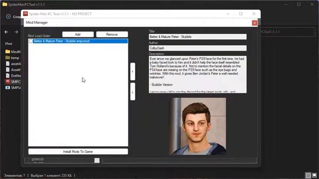 Инструментарий и менеджер модов на Spider-Man Remastered / Spider-Man PC Modding Tool смотреть онлайн