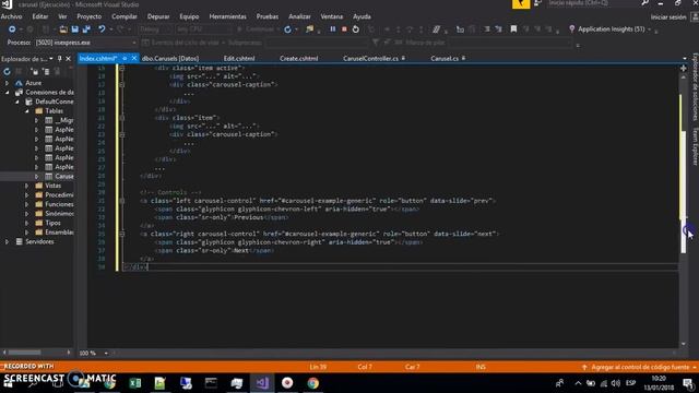 Crear un carrusel dinámico con MVC ASP.NET BOOTSTRAP PARTE#2 смотреть онлайн